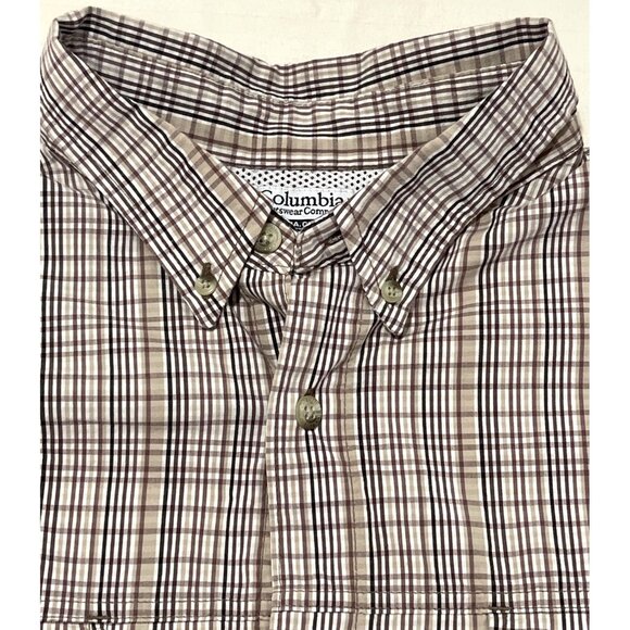 XXL Men's Fishing Outdoor Fishing Hiking Columbia Mesh Vent Short Sleeve Shirt - Picture 6 of 14